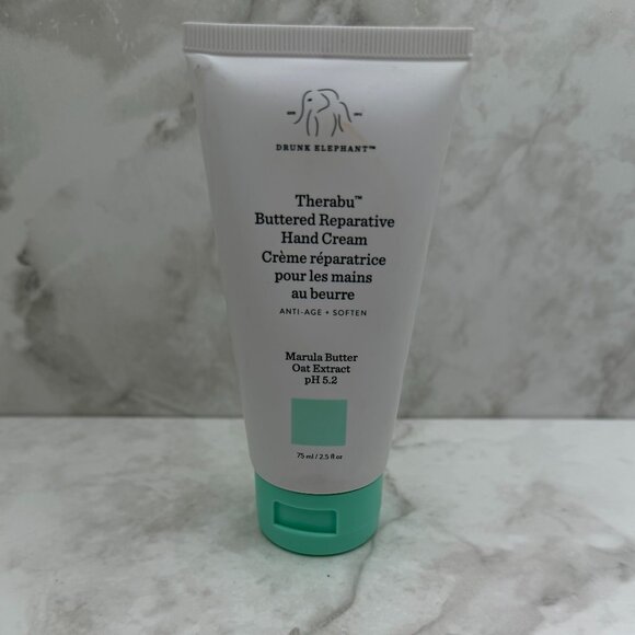 DRUNK ELEPHANT THERABU BUTTERED REPARATIVE HAND CREAM 75mL - Picture 1 of 2